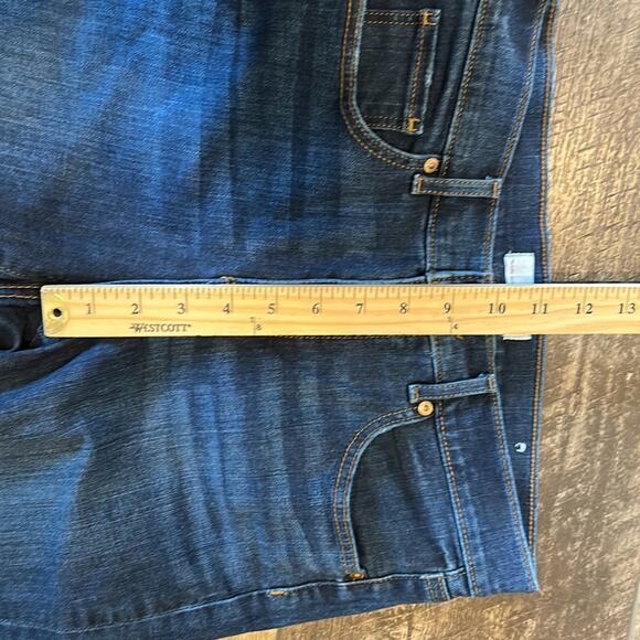 LOFT Dark Wash High Rise Skinny Jeans Size 8/29P - Picture 5 of 9